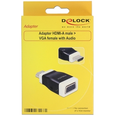DeLOCK HDMI A naar VGA Adapter