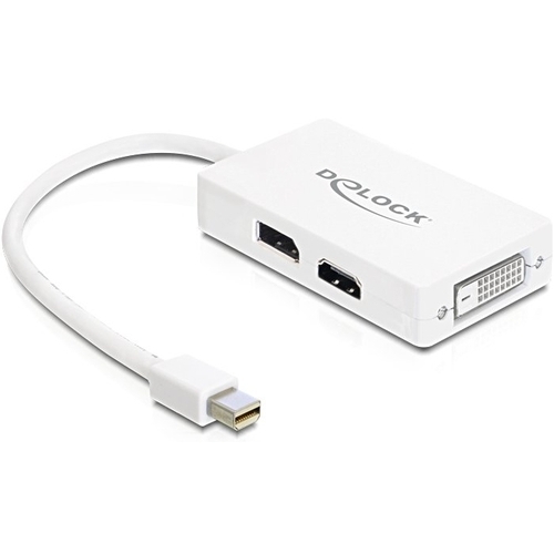 DeLOCK Adapter Mini DisplayPoort naar VGA/HDMI/DVI