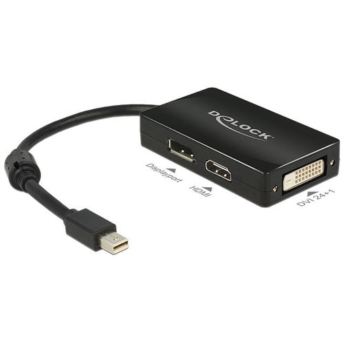 DeLOCK Mini DisplayPort > DisplayPort/HDMI/DVI adapter