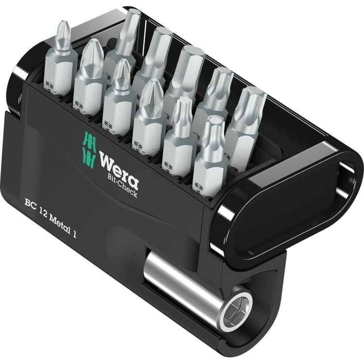 Wera Bitset Bit-Check 12 Metal 1