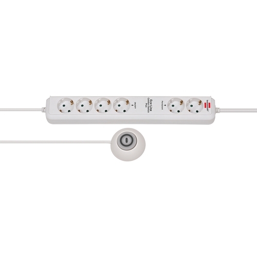 Brennenstuhl Eco-Line Stekkerdoos Comfort Switch Plus EL CSP 24 6-voudig