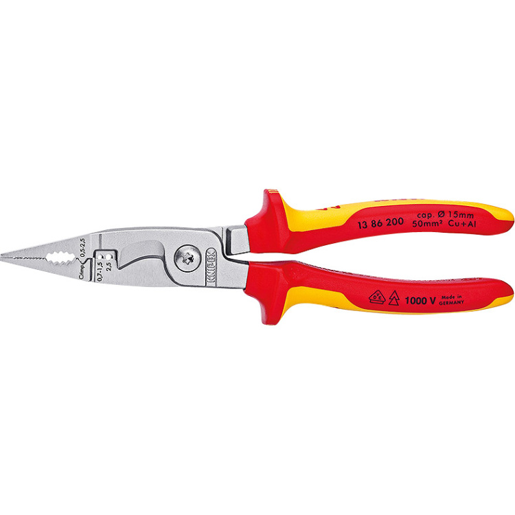 KNIPEX Elektro installatietang VDE 1386200