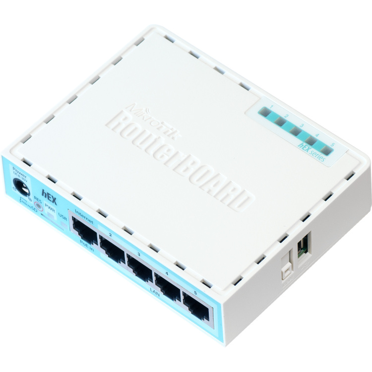 MikroTik hEX RB750Gr3 switch
