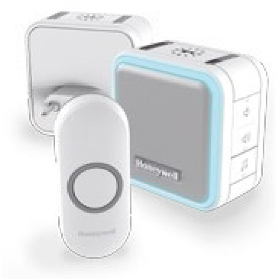 Honeywell DC515NHGP2 Draadloze, draagbare deurbel