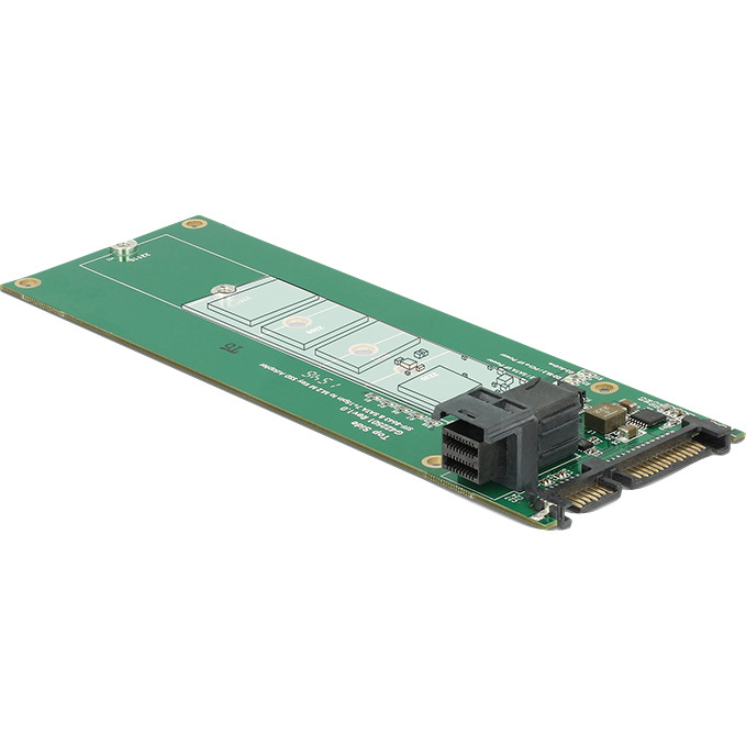 DeLOCK Converter SATA 22P > M.2 NGFF-8643 serial-ata controller
