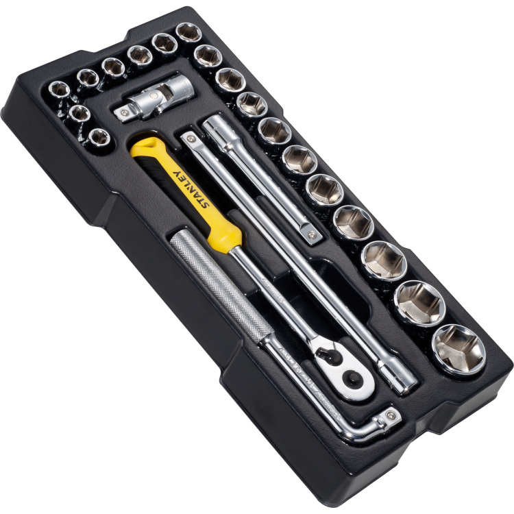 Stanley Transmodule Doppenset 1/2" zeskant