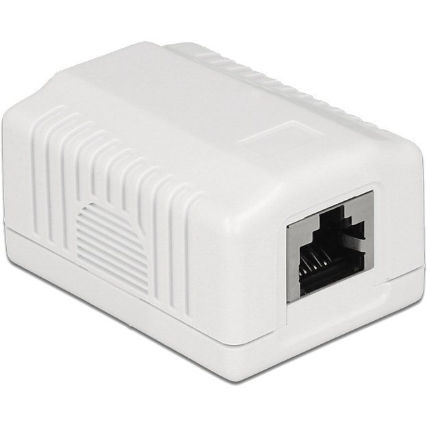 DeLOCK Network Wall Outlet 1 Port Cat.6A LSA montagedoos