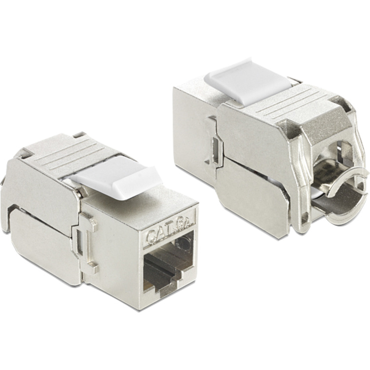 DeLOCK Keystone Module RJ45 jack > LSA Cat.6A
