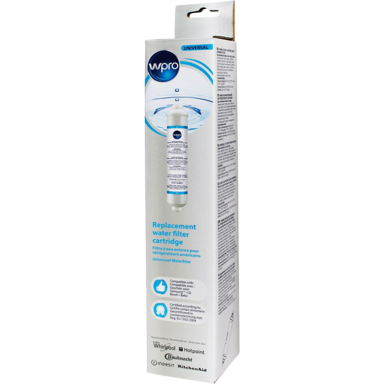 Wpro Universele externe koelkast waterfilter