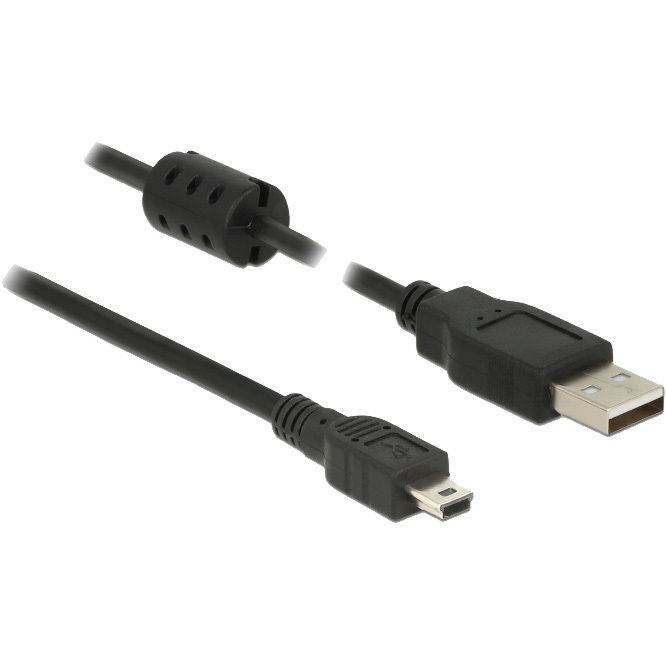 DeLOCK Cable USB 2.0-A > USB mini-B 5pin 0,70m kabel