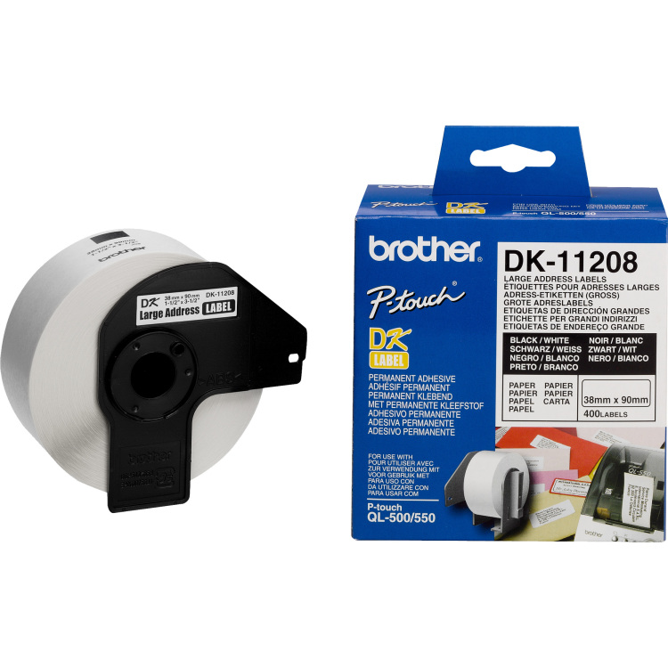 Brother DK-11208 printlint