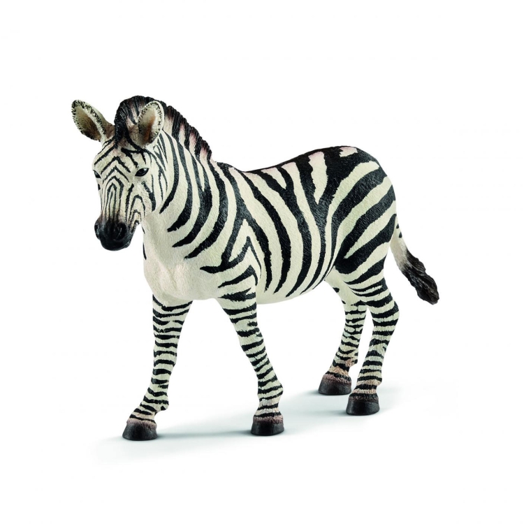 Schleich Wild Life - Zebra, vrouwelijk speelfiguur