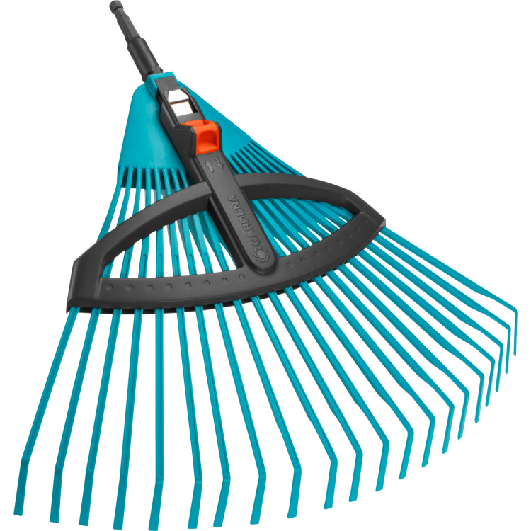 GARDENA Combisystem kunststof verstelbare bladhark bezem