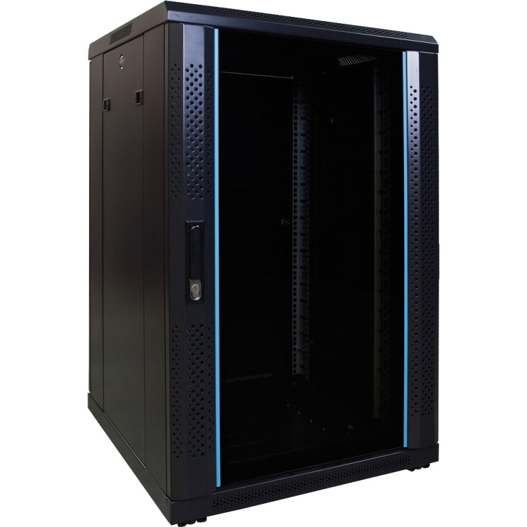DSI 18U serverkast met glazen deur - DS6618 server rack
