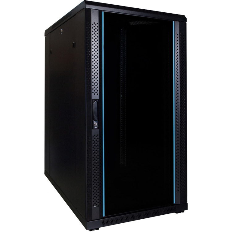 DSI 22U serverkast met glazen deur - DS6822 server rack