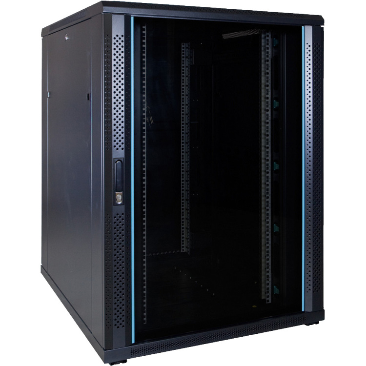 DSI 22U serverkast met glazen deur - DS8022 server rack