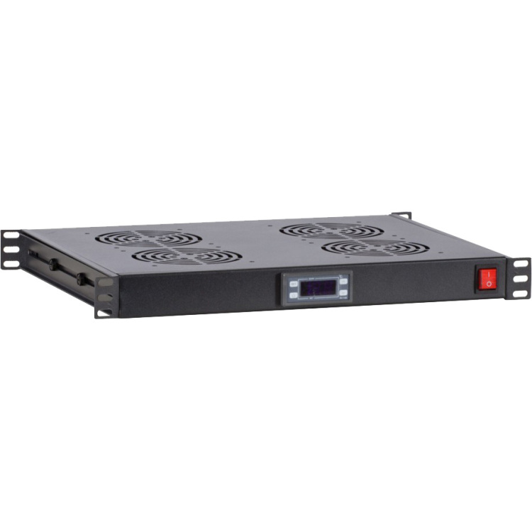 DSI Fan pakket met 4 ventilatoren incl. thermostaat - DS-FT1U4TM koeling