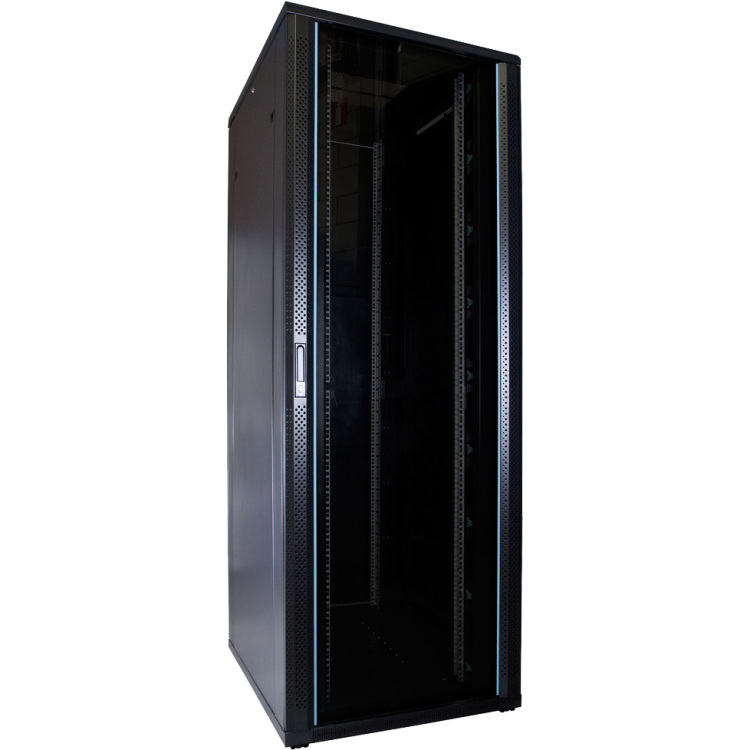 DSI 47U serverkast met glazen deur - DS8047 server rack