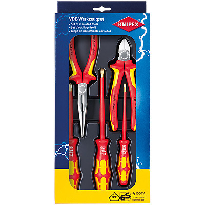 KNIPEX VDE-gereedschapset 00 20 13 gereedschapsset