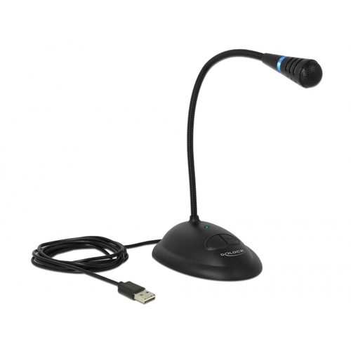 DeLOCK USB Gooseneck Microphone microfoon