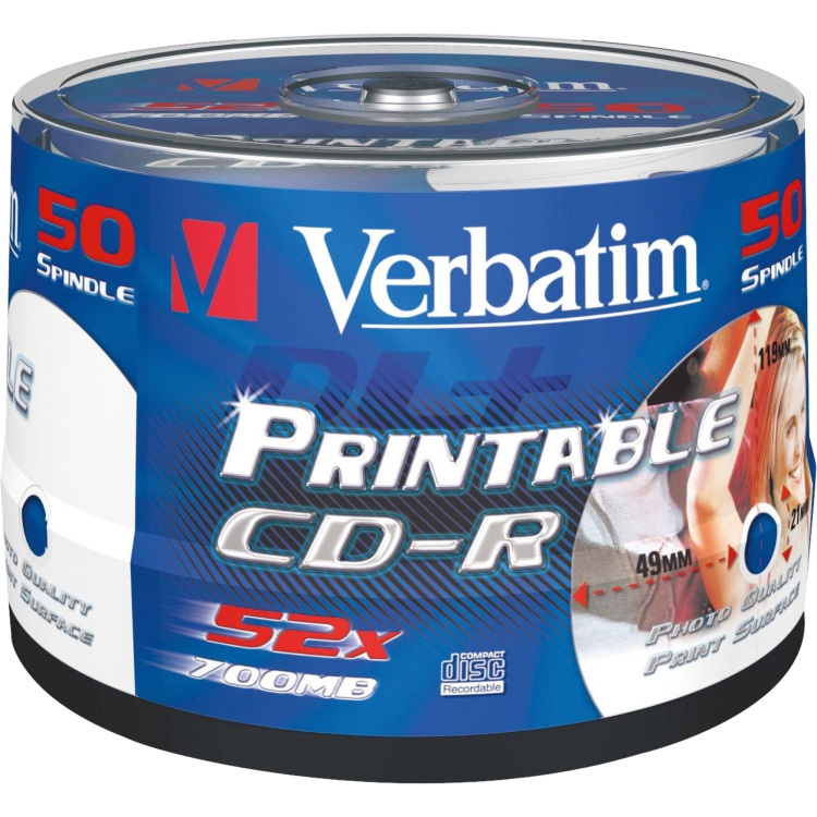 Verbatim CD-R 700 MB blanco cd's