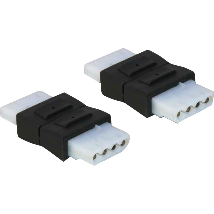 DeLOCK Adapter 4 pin Molex female-female