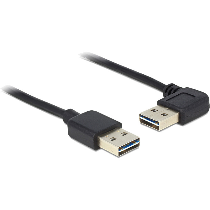 DeLOCK EASY-USB-A 2.0 male > EASY-USB-A 2.0 male kabel