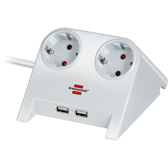 Brennenstuhl Desktop-Power USB-charger stekkerdoos