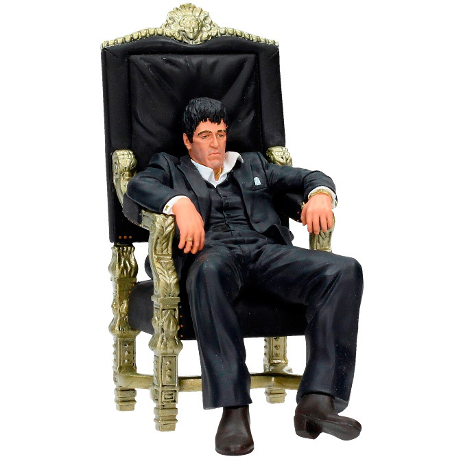 SD Toys Scarface: Sitting Tony Montana 18 cm Figure speelfiguur