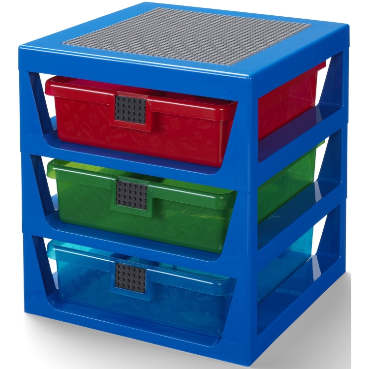 Room Copenhagen LEGO Iconic 3-Drawer Rack opbergdoos