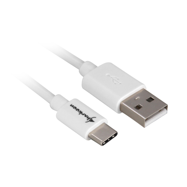 Sharkoon USB-A 2.0 - USB-C kabel