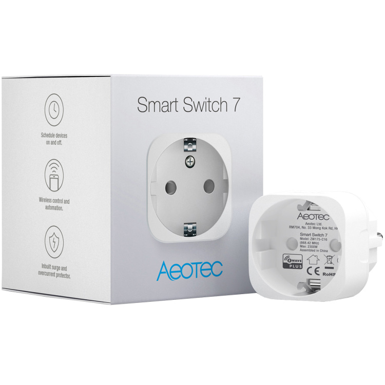 Aeotec Smart Switch 7 stekker