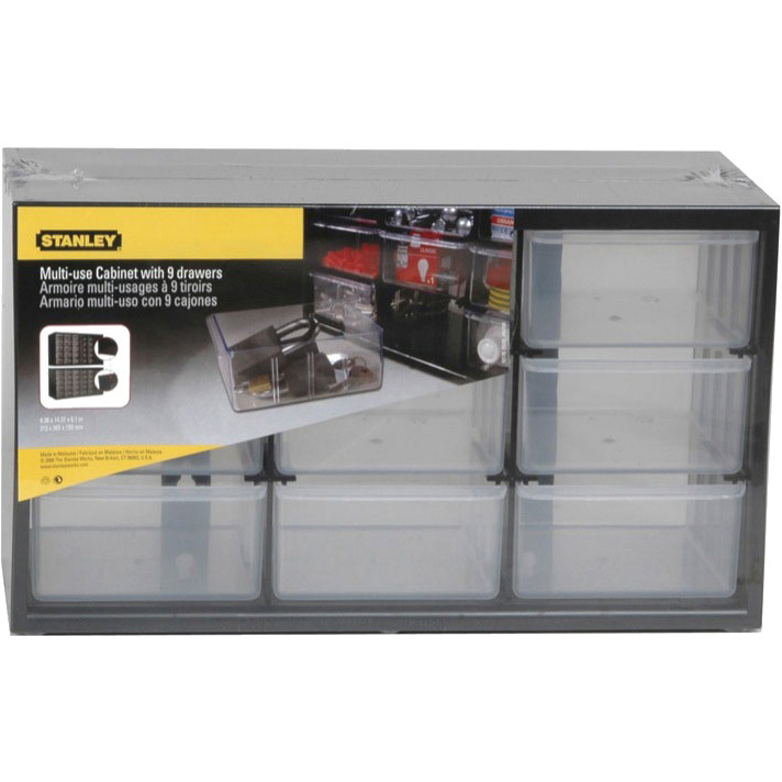Stanley Ladenkastje 9 compartimenten gereedschapsbox