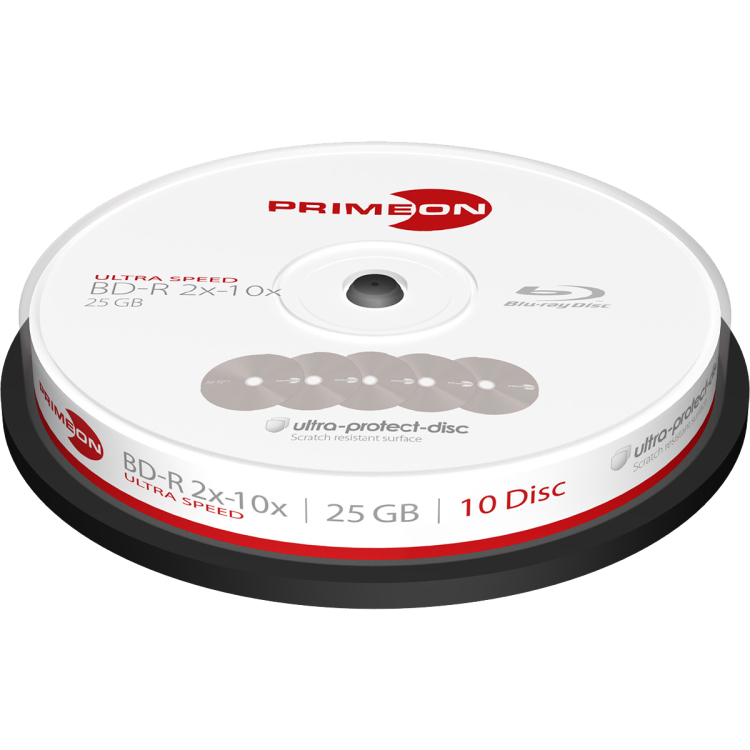 PRIMEON BD-R 25 GB 10x blu-ray media
