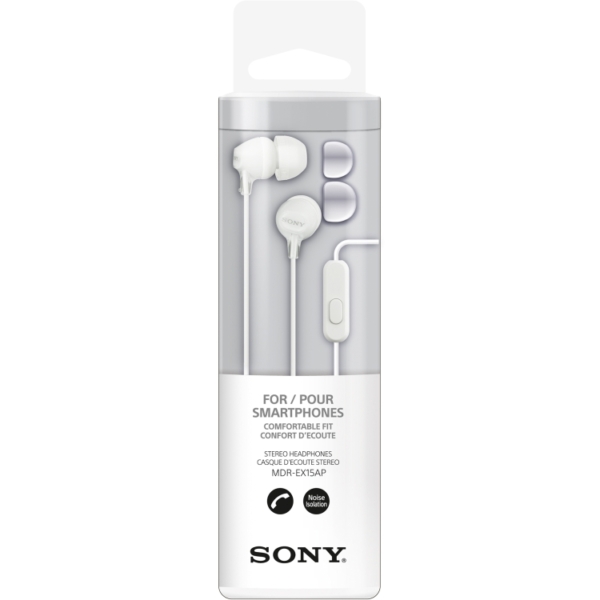 Sony MDR-EX15APW hoofdtelefoon