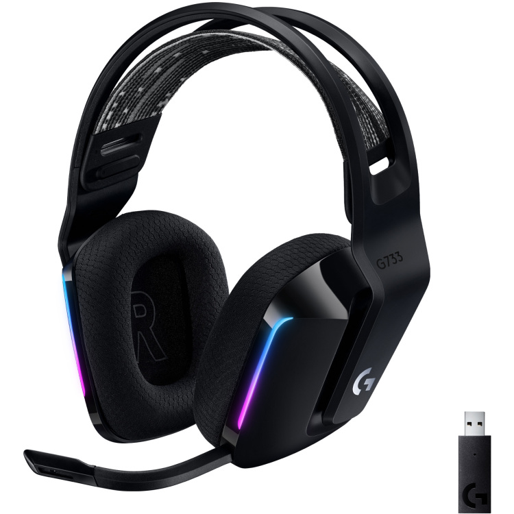 Logitech G733 LIGHTSPEED Wireless RGB gaming headset