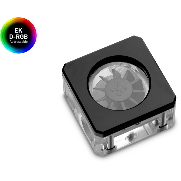 EKWB EK-Quantum Flow Indicator D-RGB - Black doorstroommeter