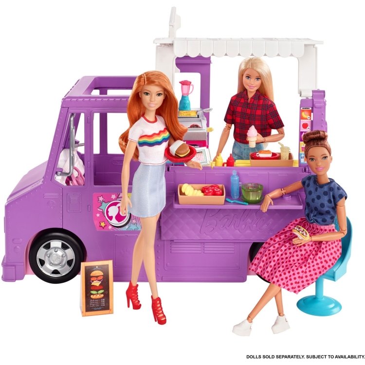 Mattel Fresh 'n' Fun Food Truck poppen accessoires