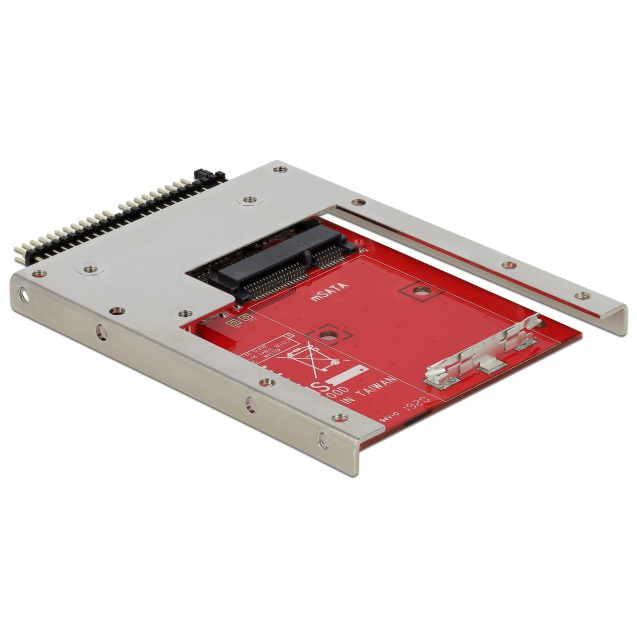 DeLOCK Converter IDE 44 Pin naar mSATA met 2.5" Inbouwframe
