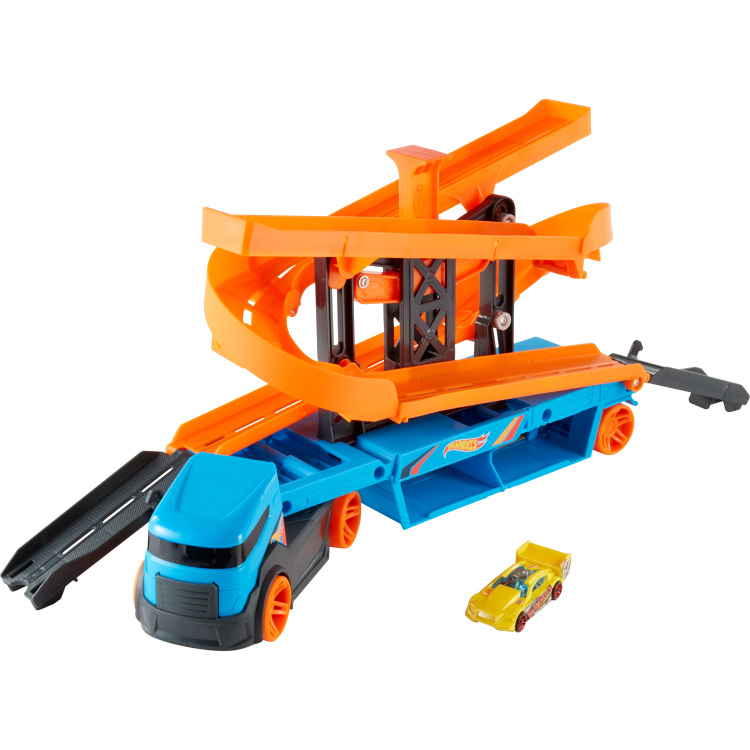 Mattel City - Mega Action Transporter speelgoedvoertuig