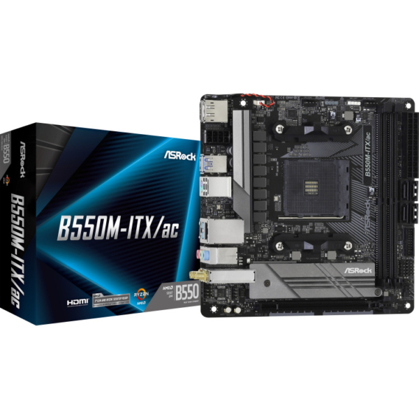ASRock B550M-ITX/ac moederbord