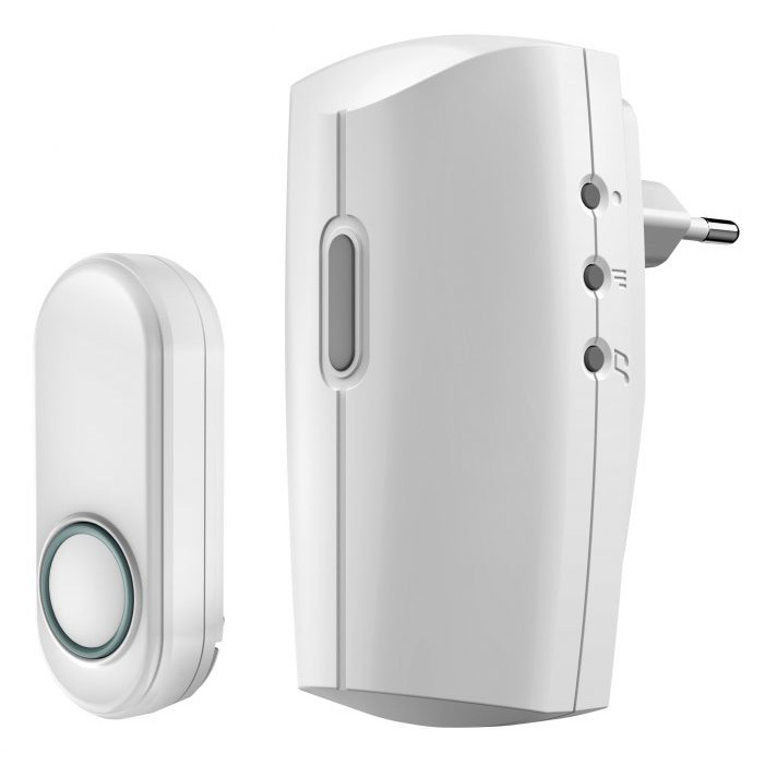 KlikAanKlikUit ACDB-8000AC Plug-in draadloze deurbelset