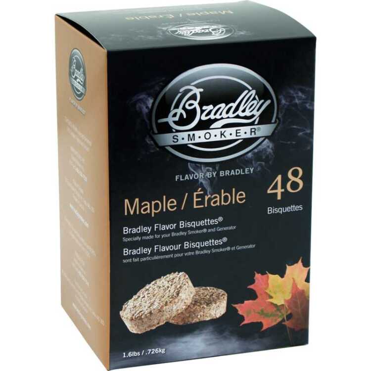 Bradley Maple Wood Briketten rookhout