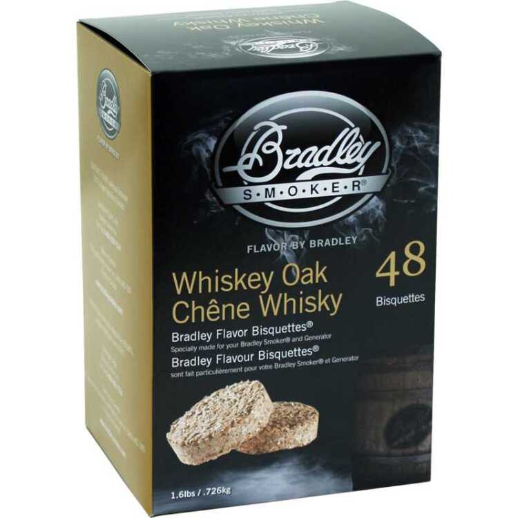Bradley Wiskey Oak Wood Briketten rookhout