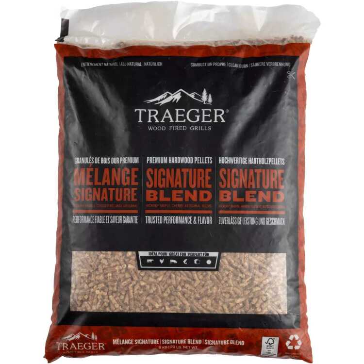 Traeger Pellets van hardhout Signature brandstof