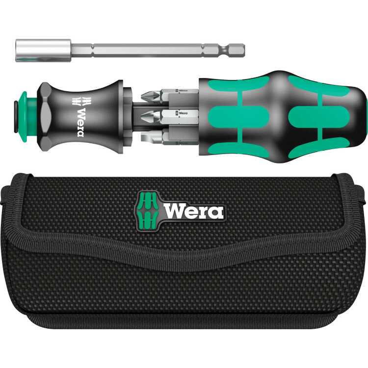 Wera Kraftform Kompakt 28 met etui dopsleutel
