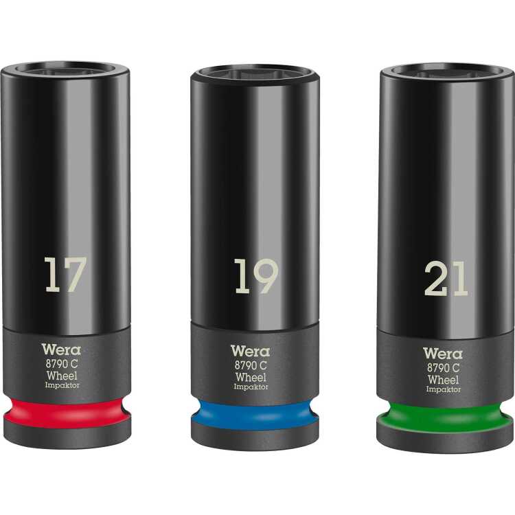 Wera Wheel Impactor C Set 1 dopsleutel