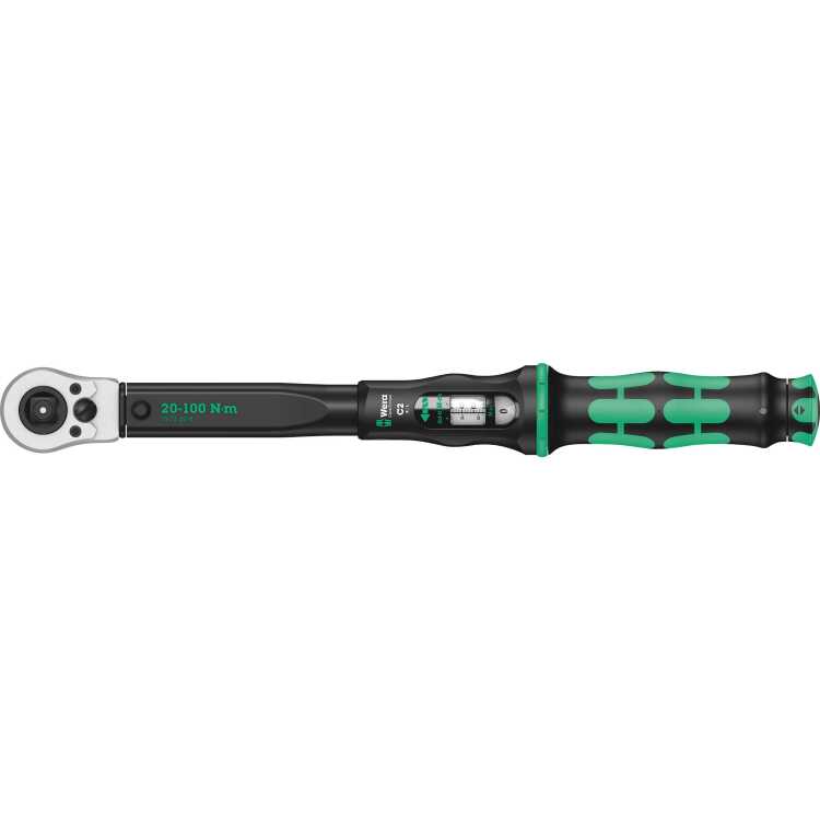 Wera Click-Torque C2 Push R/L draaimomentsleutel