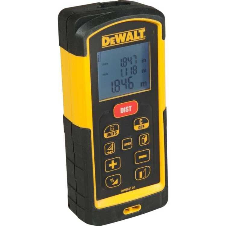 DEWALT Laser-afstandmeter DW03101 afstandsmeter
