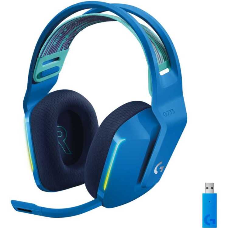 Logitech G733 LIGHTSPEED Wireless RGB Gaming Headset